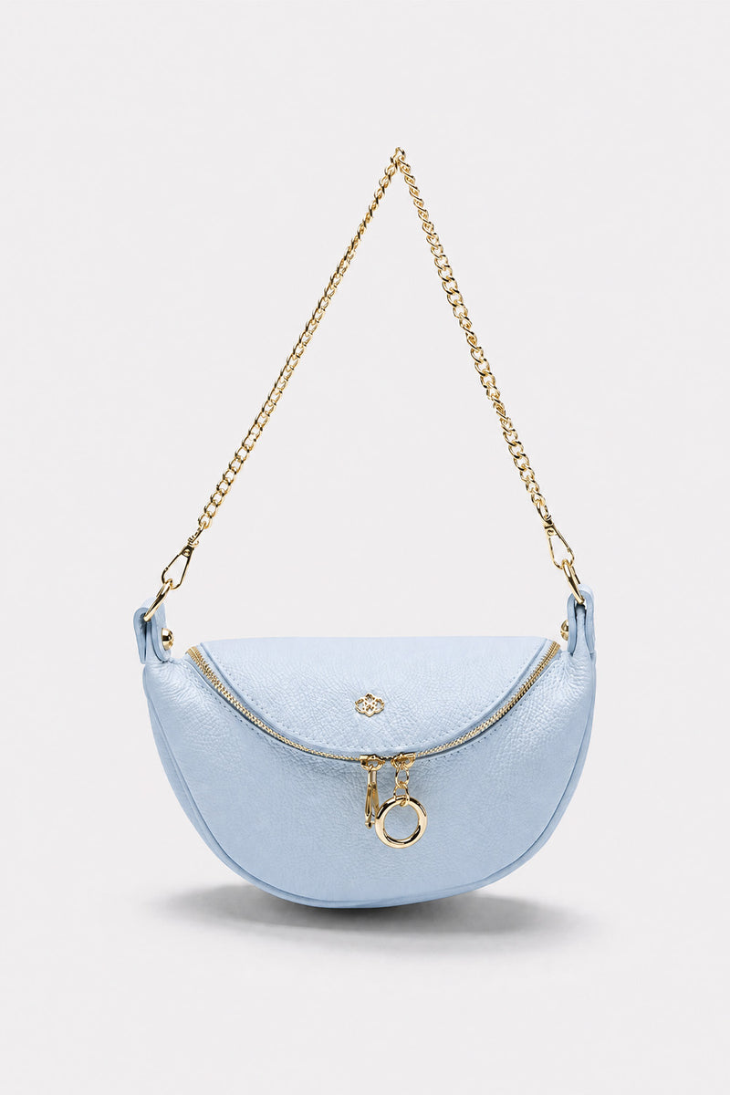 Bea Light Blue Fanny Pack woman Barone firenze - 1