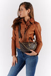 Bea Pouch Dark Brown woman Barone firenze - 2