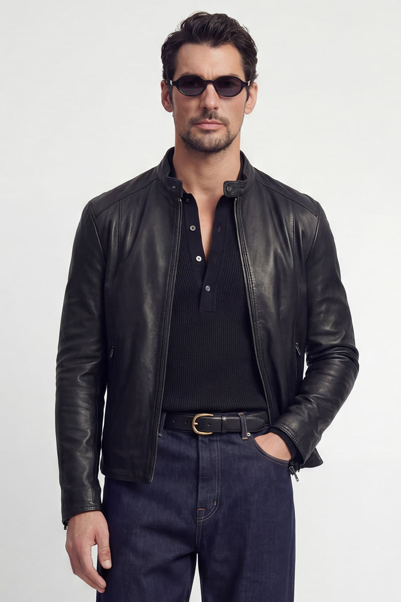 Massi Black Jacket man Barone firenze - 3