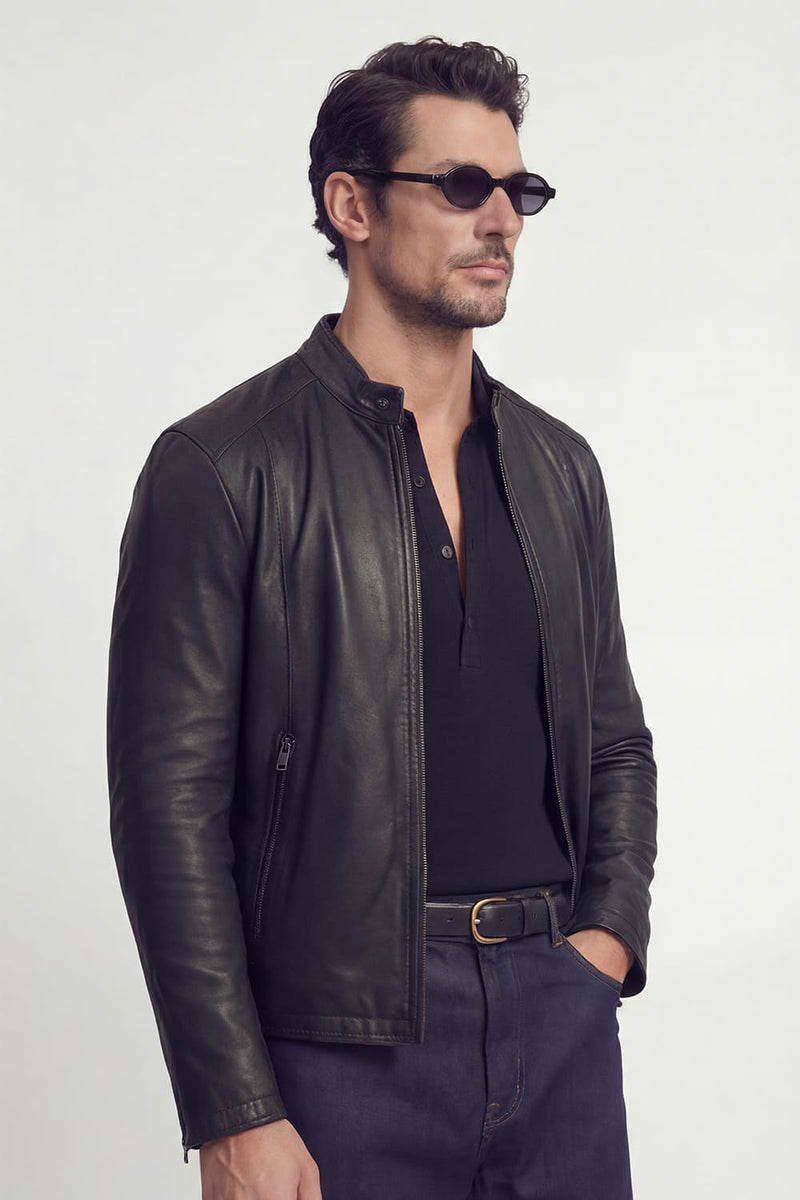 Massi Black Jacket man Barone firenze - 10