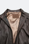 Massi Dark Brown Jacket  man Barone firenze - 7