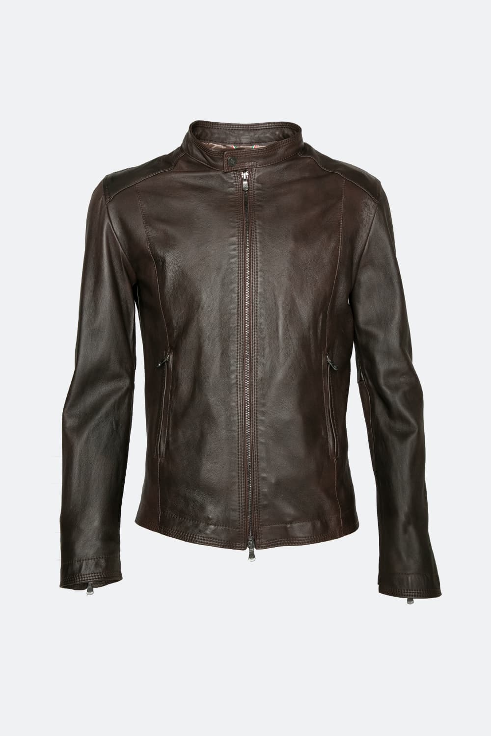 Massi Dark Brown Jacket  man Barone firenze - 9