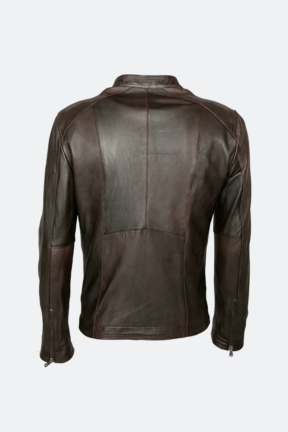 Massi Dark Brown Jacket  man Barone firenze - 13