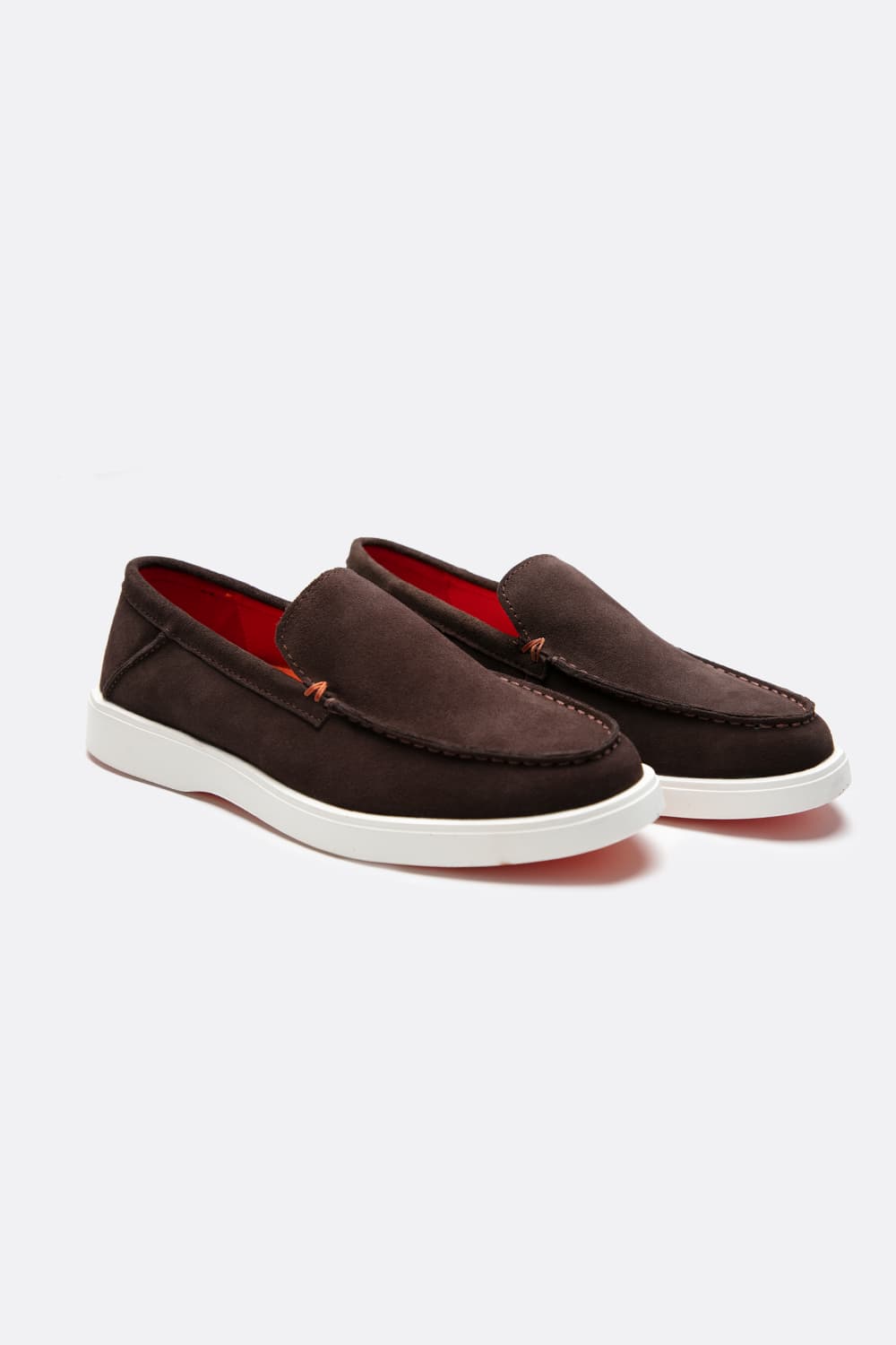 Men’s Suede Loafers man Barone firenze - 2