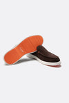 Men’s Suede Loafers man Barone firenze - 3