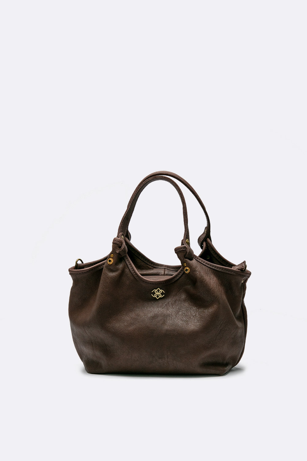 Pienza Vegetable-Tanned Dark Brown woman Barone firenze - 1