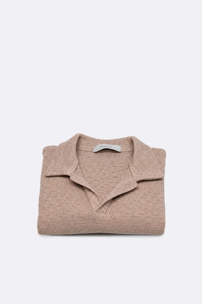 Polo Tramata Uomo Nocciola