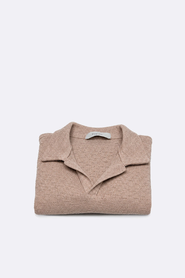 Polo Tramata Uomo Nocciola man Barone firenze