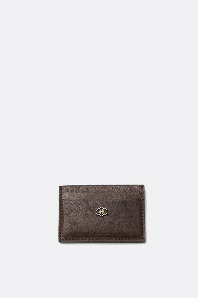 Simply Dark Brown Card Case