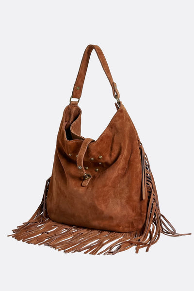 Prato Suede in Leather Tan