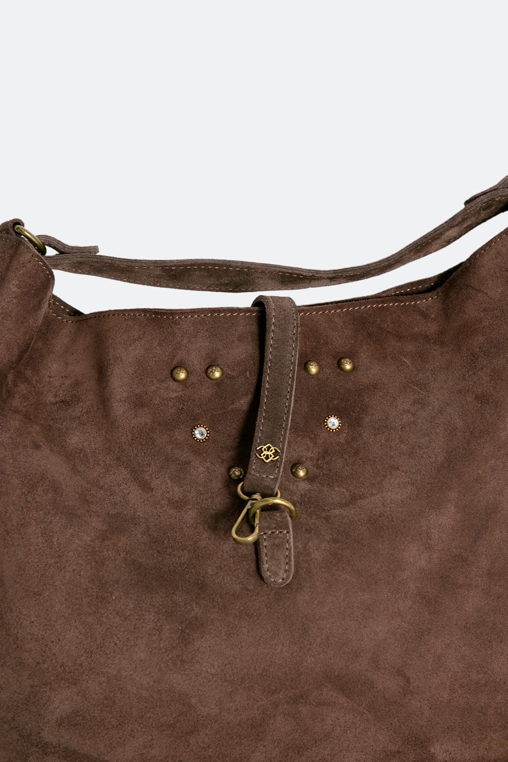 Prato Suede in Leather Dark Brown woman Barone firenze - 3