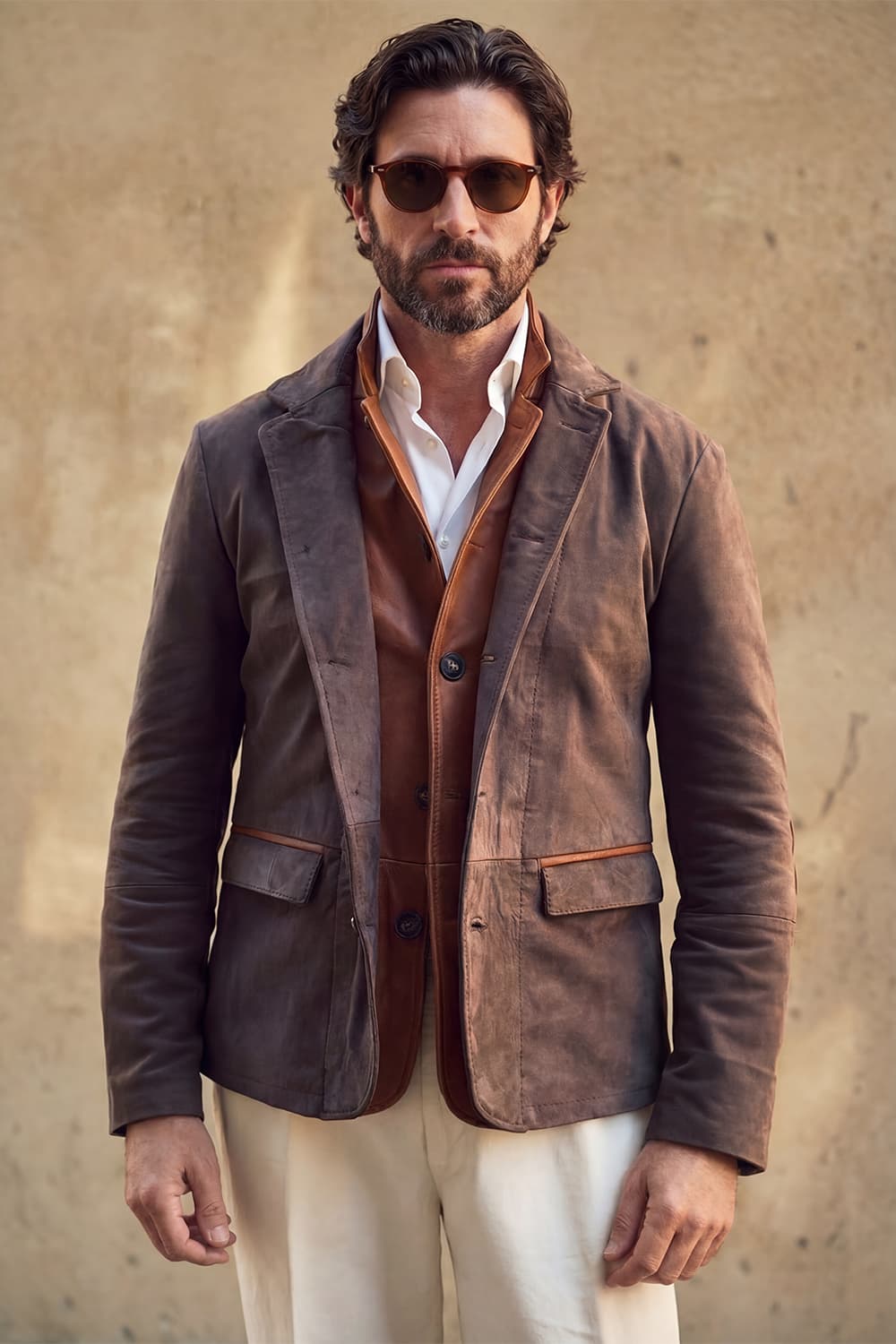 Renga Nubuck Bicolor man Barone firenze - 4