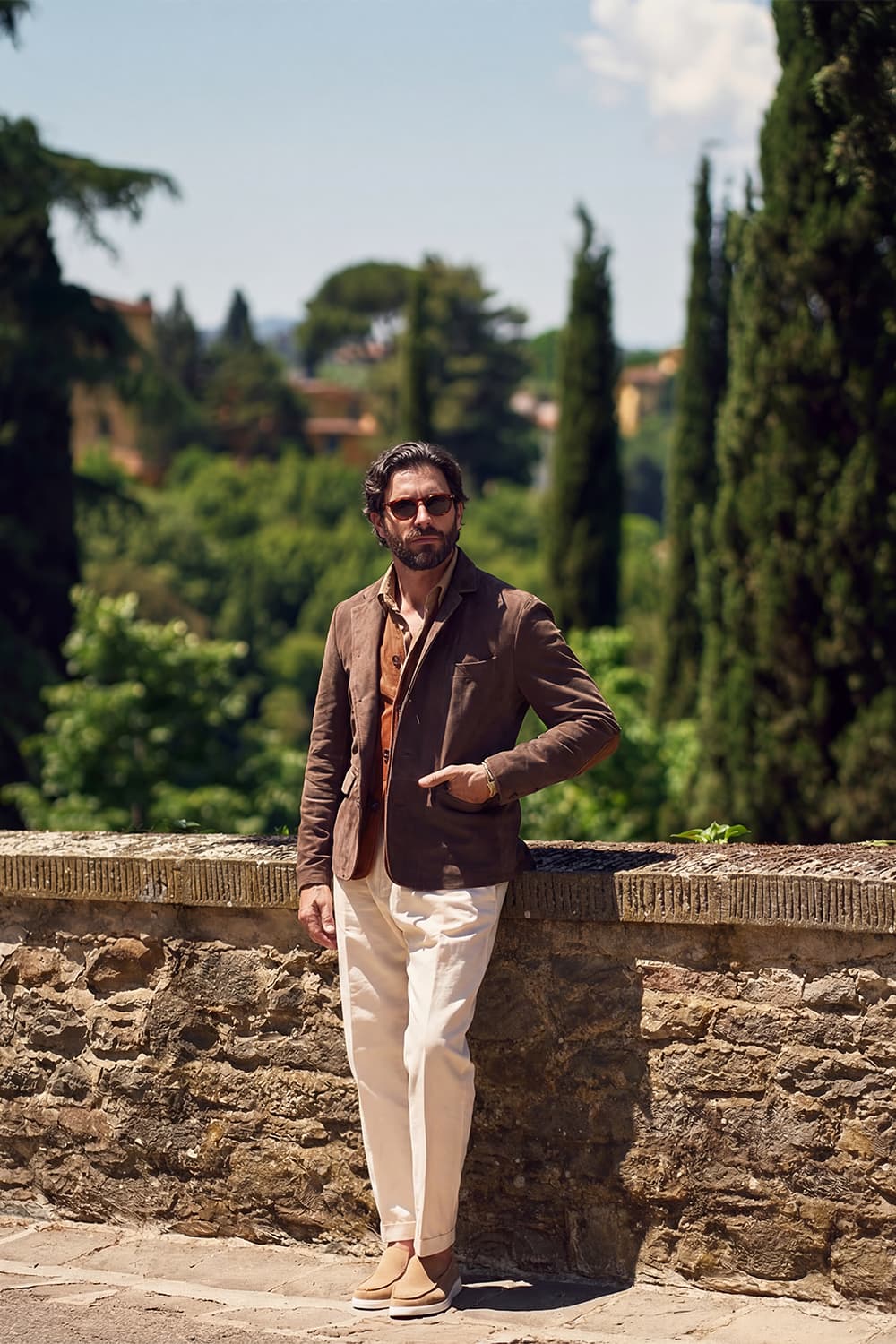 Renga Nubuck Bicolor man Barone firenze - 6