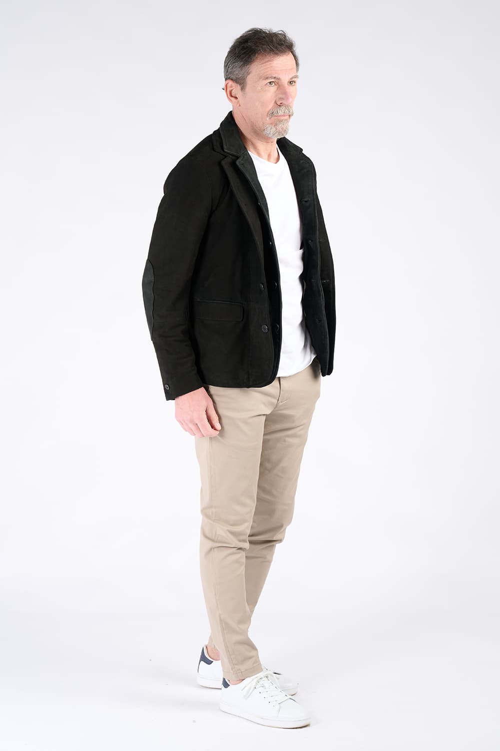 Renga Nubuck Black uomo Barone firenze - 4