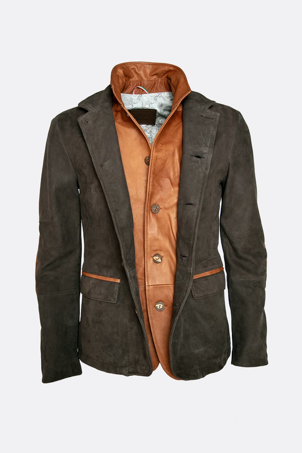 Renga Nubuck Bicolor man Barone firenze - 11