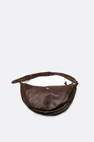 Santa Croce Belt Bag in Dark Brown