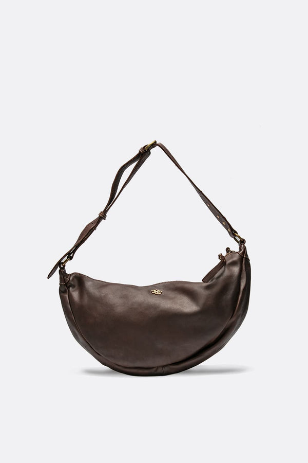 Santa Croce Belt Bag in Dark Brown woman Barone firenze