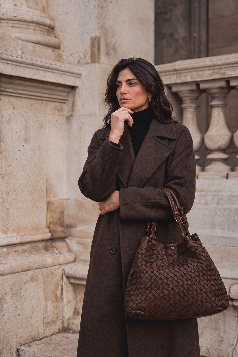 Siena Dark Brown woman Barone firenze - 3
