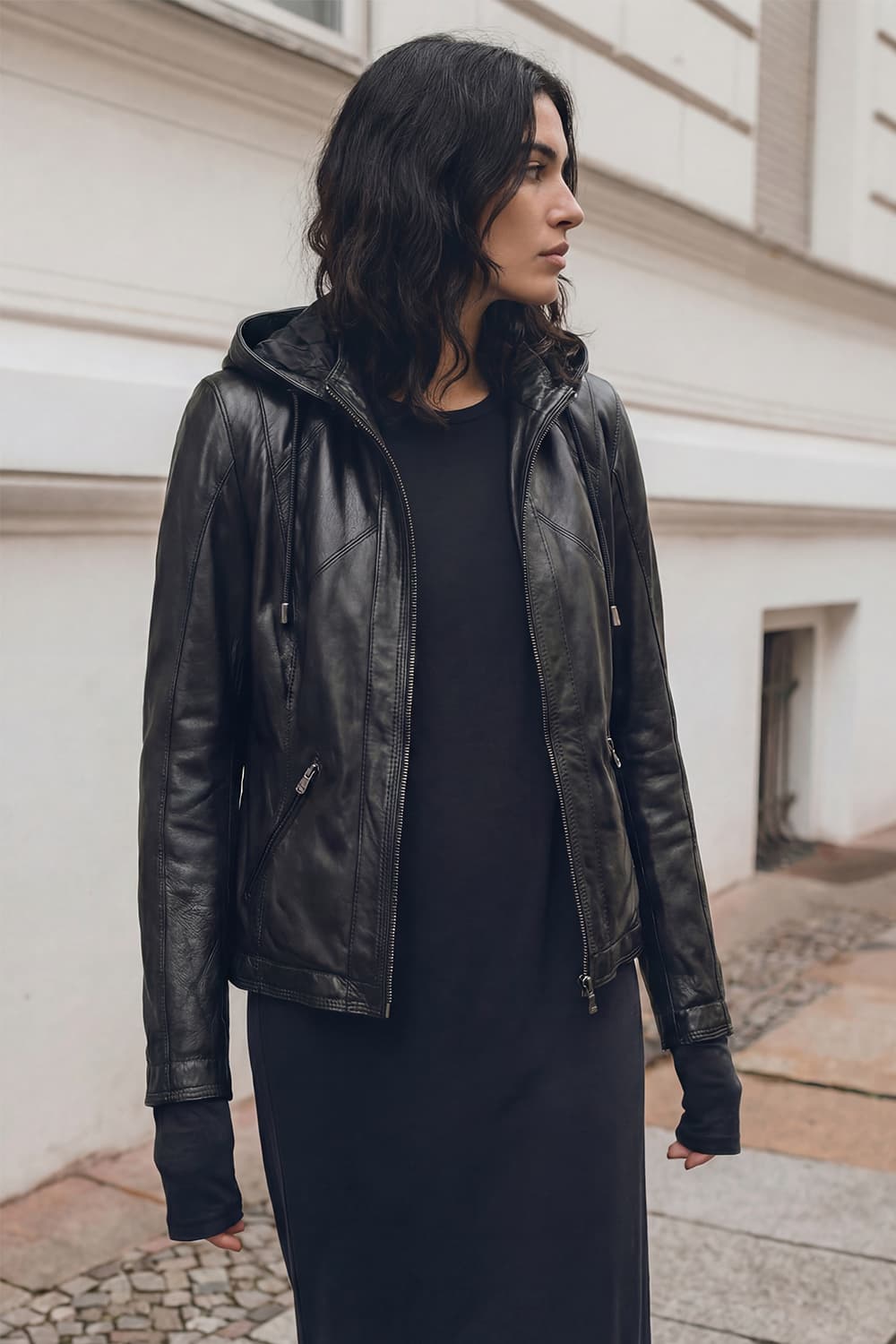 Sofia with Hood woman Barone firenze - 1