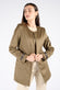 Alcantara Duster Coat in Green woman Barone firenze - 1