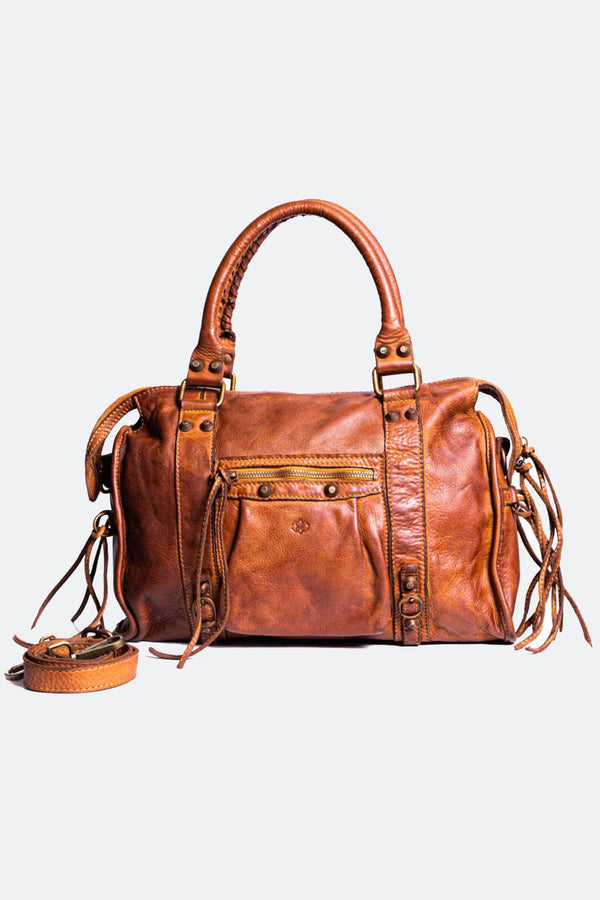 Verona Tan Leather woman Barone firenze