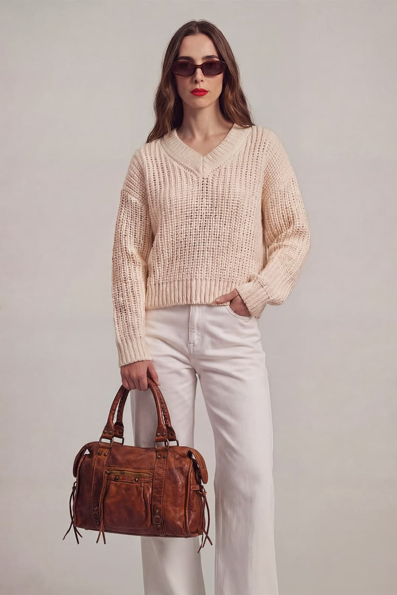 Verona Tan Leather woman Barone firenze - 2