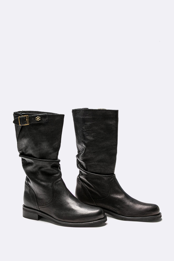 Bottes Volterra Noir woman Barone firenze