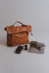 BRN - 050 Backpack in Cuoio unisex Barone firenze - 2