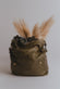 Brn 050 Green Backpack unisex Barone firenze - 3