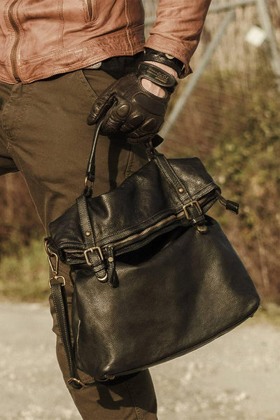 BRN - 050 Backpack in Black