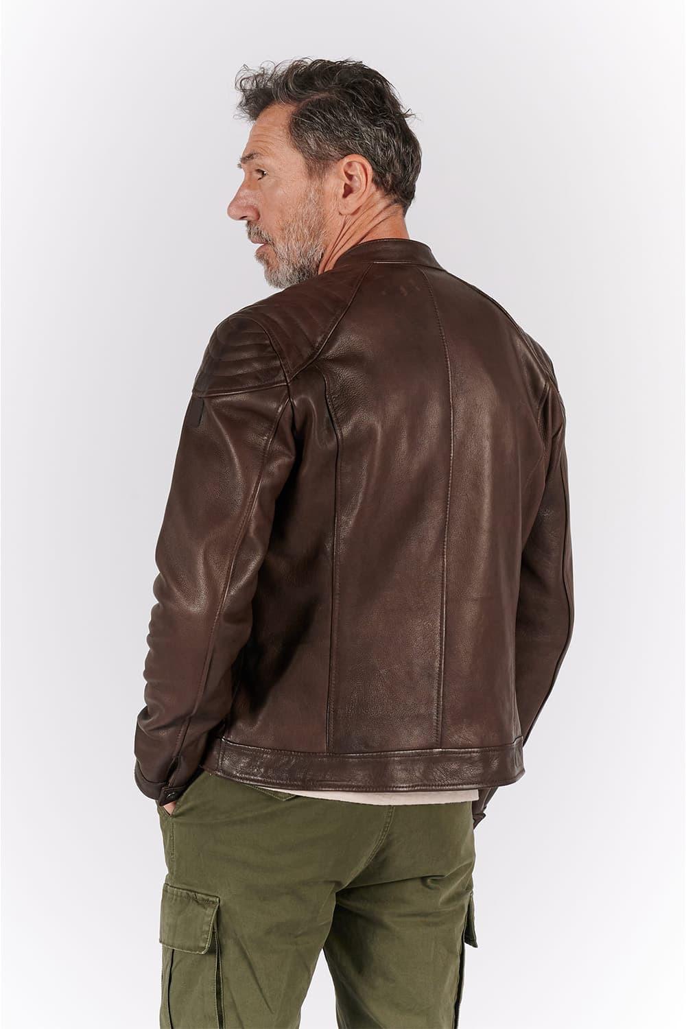 Elton Gold Bike Dark Brown man Barone firenze - 10