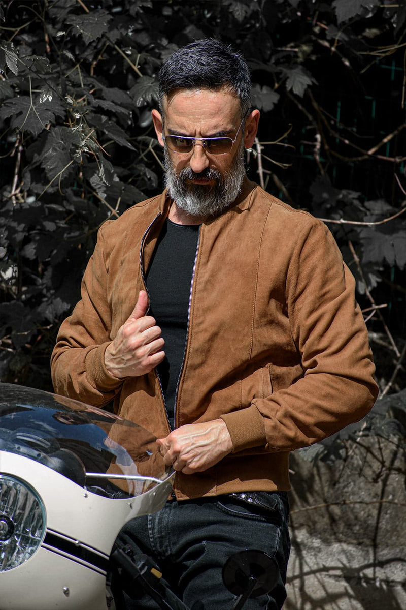 Enrico Suede uomo Barone firenze - 1