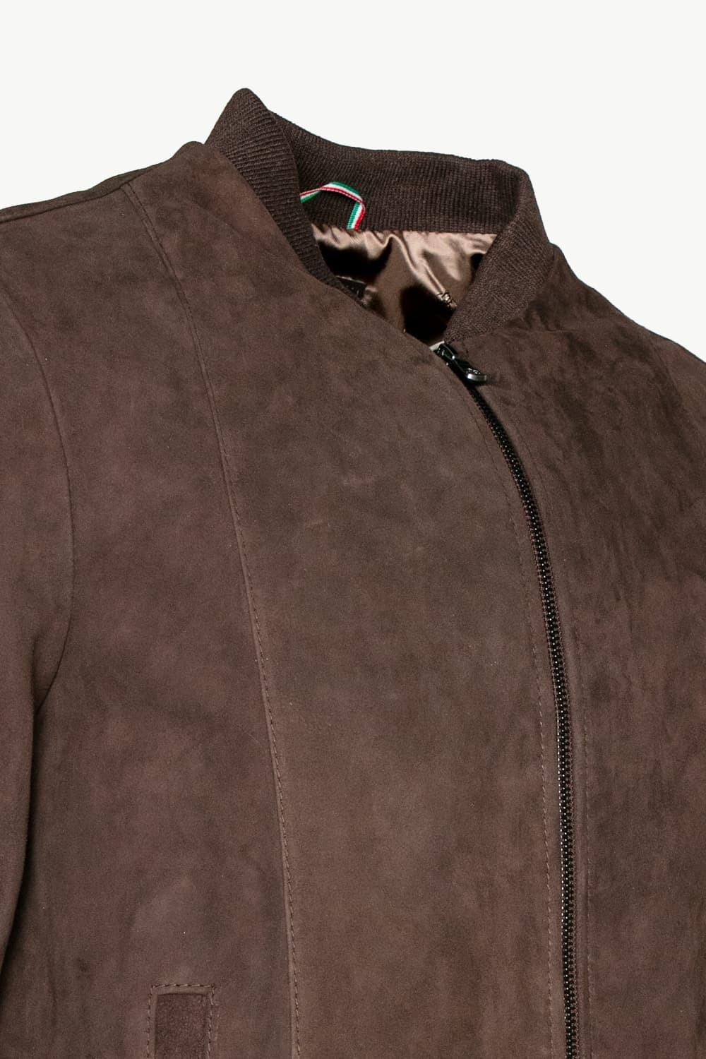 Enrico Dark Brown Suede man Barone firenze - 9