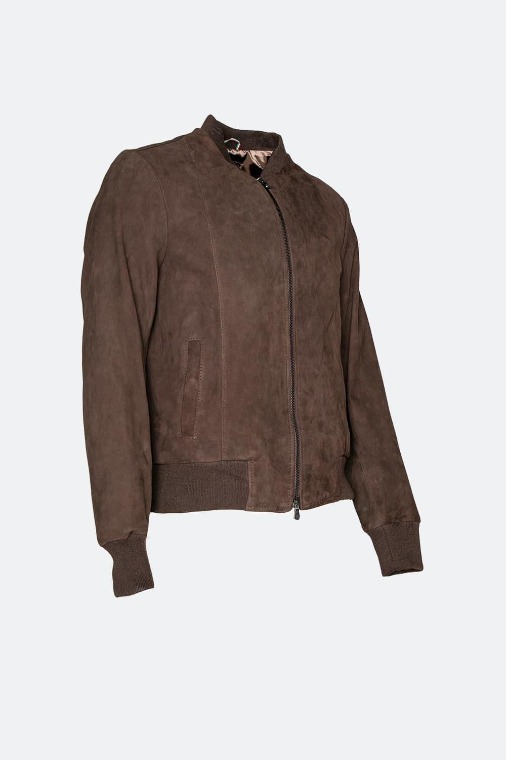 Enrico Dark Brown Suede man Barone firenze - 6