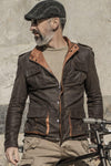 Francesco Oiled Saharan Dark Brown man Barone firenze - 4