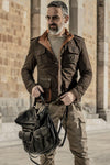 Francesco Oiled Saharan Dark Brown man Barone firenze - 11