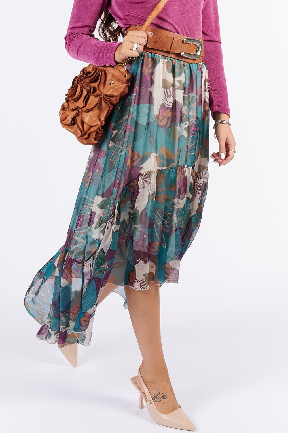 Elegant Skirt woman Barone firenze - 1