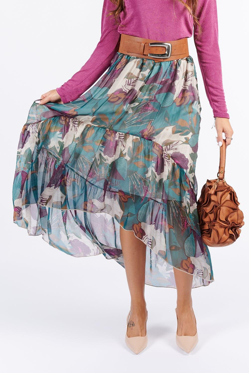 Elegant Skirt woman Barone firenze - 2