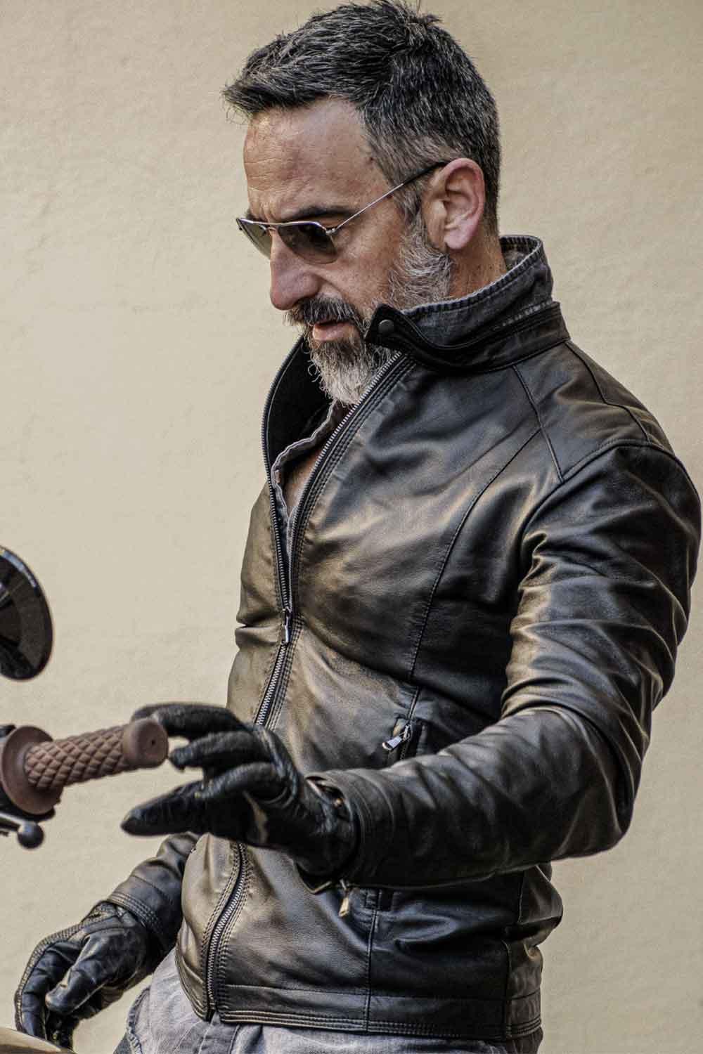 Massi Black Jacket man Barone firenze - 9