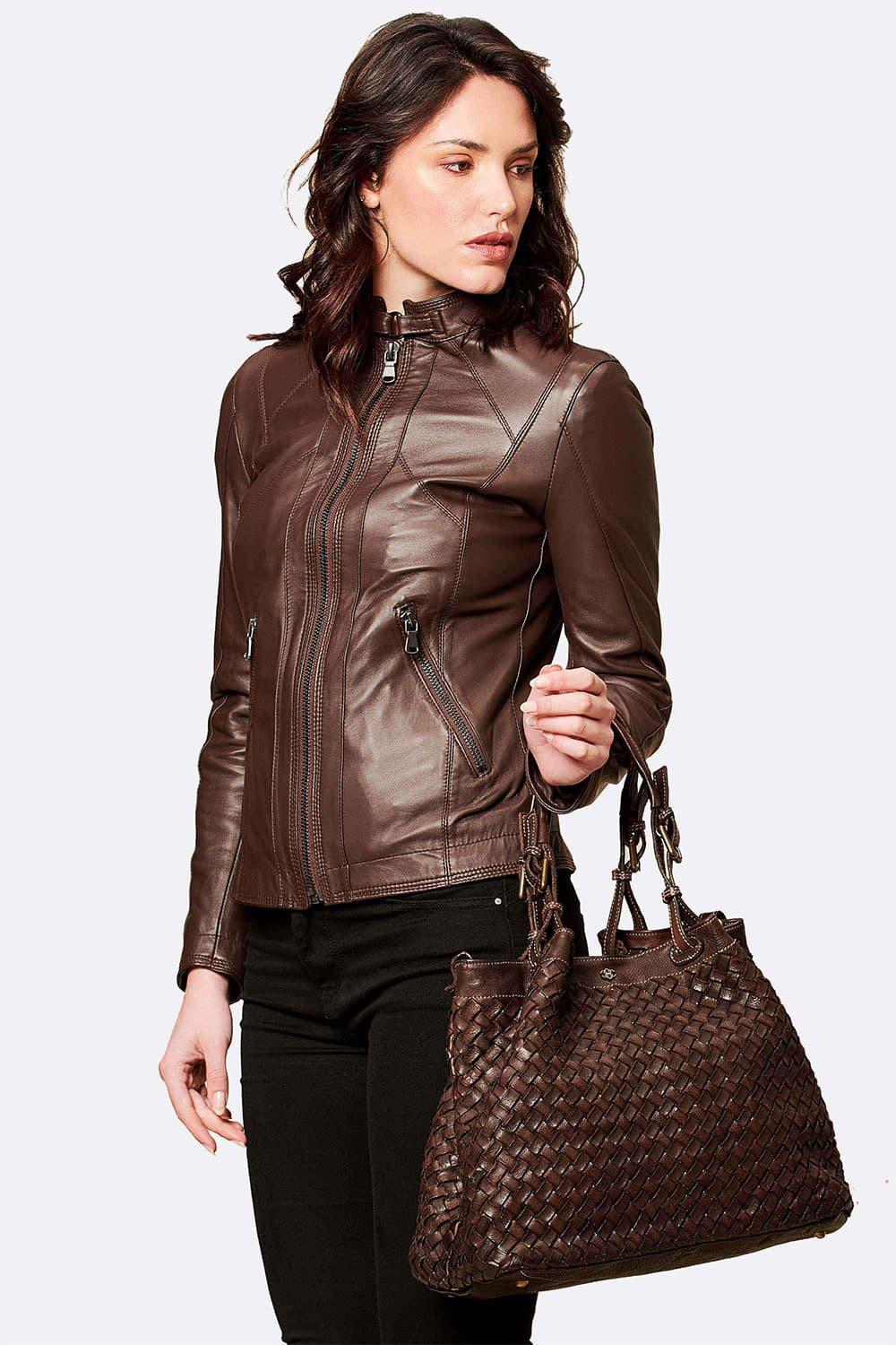 Siena Dark Brown woman Barone firenze - 6