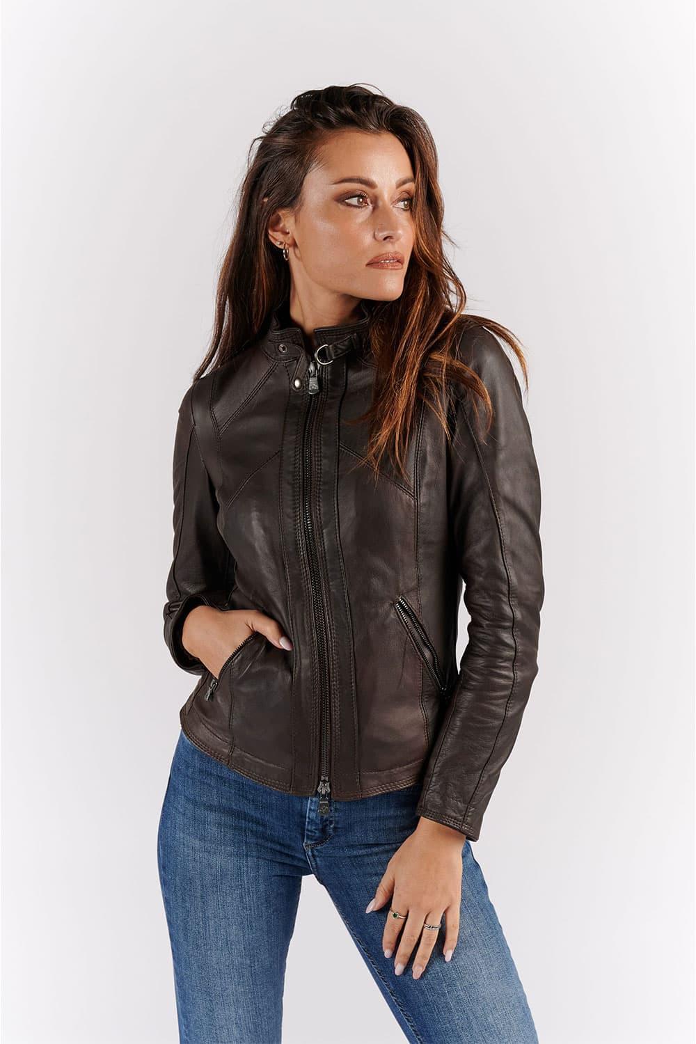 Sofia Dark Brown woman Barone firenze - 5