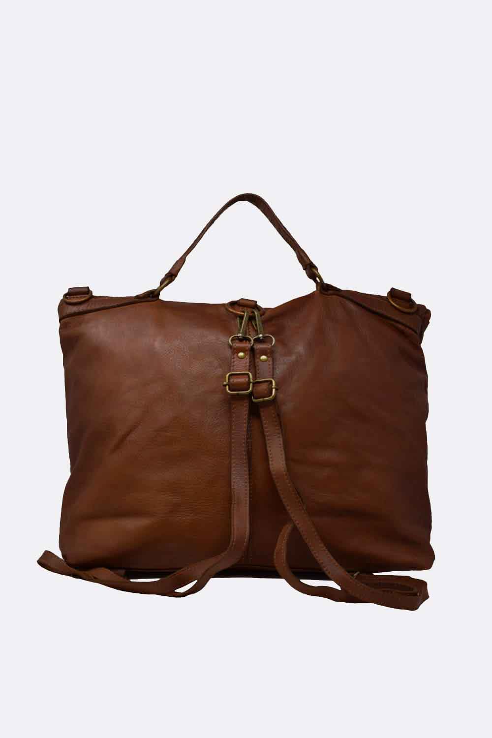 Massa zaino 100% vera pelle Made in Italy - Barone Firenze